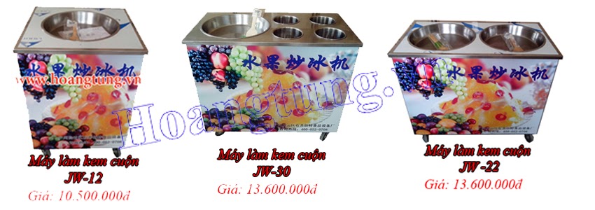  Máy làm kem cuộn