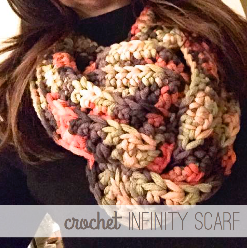 #crochet #scarf #infinity #beginner 