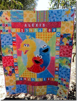 Alexis's 2nd Birthday quilt