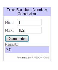 Winners of the anniversary giveaways