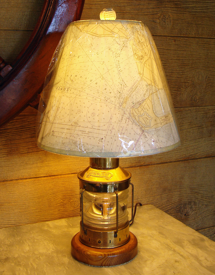 Skipjack's Nautical Living: Dress up Your Lamp with an Affordable