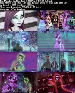  Monster High Haunted (2015) HDRip XviD AC3-EVO