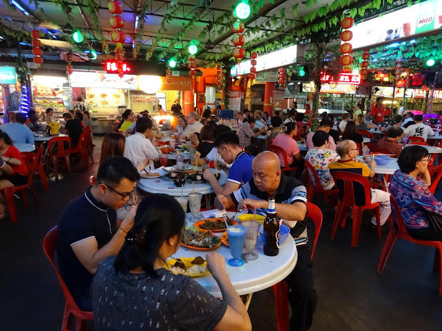 street food food court georgetown penang malaysia