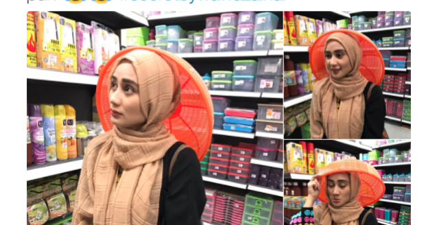 Aeril Zafrel Pakaikan Wawa Zainal Tudung Saji - Engku 