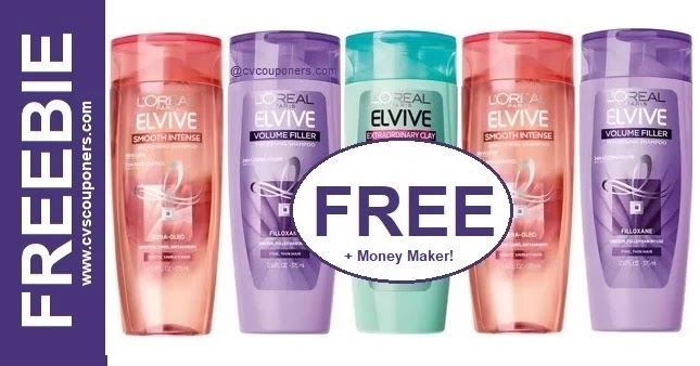 FREE L'Oreal Shampoo CVS Deal 1/22-1/28