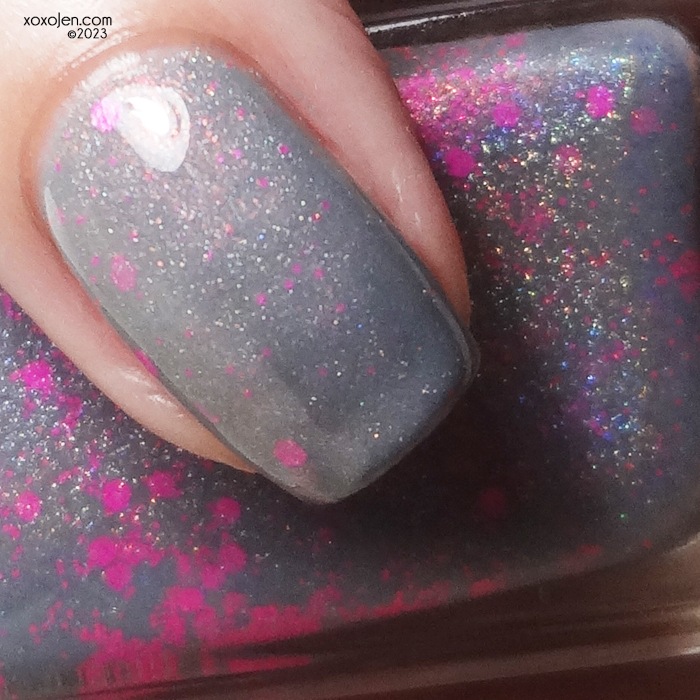 xoxoJen's swatch of Glam Polish The Pink Palace