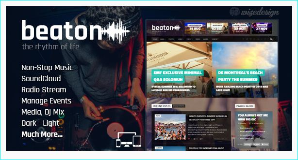 Beaton WordPress Theme Download Free