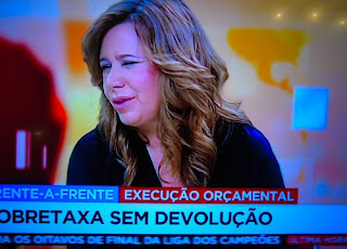 teresa caeiro na televisão com mariana mortágua