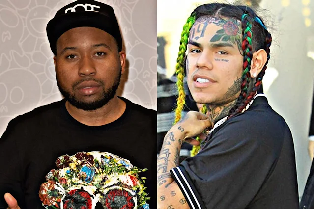 Akademiks Denies 6ix9ine Romance Amidst Scandal: Feuds, Allegations, and a Turbulent Love Triangle Unveiled.