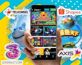 DEPOSIT PULSA BONUS EXTRA 100% SLOT & TEMBAK IKAN