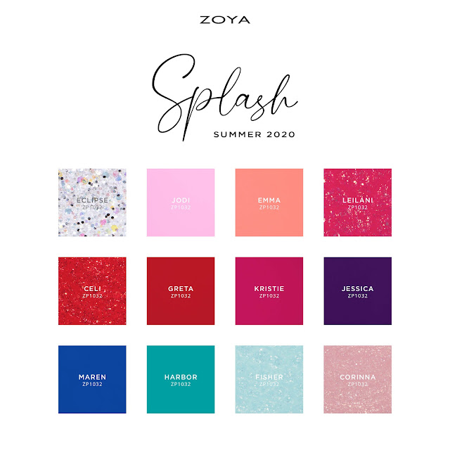 Zoya Summer 2020 Splash Collection