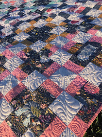 AGF Stitched with Kimberly: Timber @ Quilting Mod, Quilting by Quilt Icing