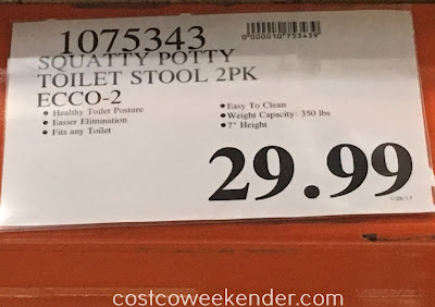 Deal for a 2 pack of Squatty Potty Toilet Stool