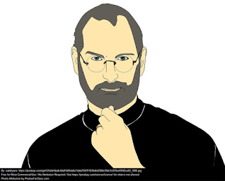 Steve Jobs graphic