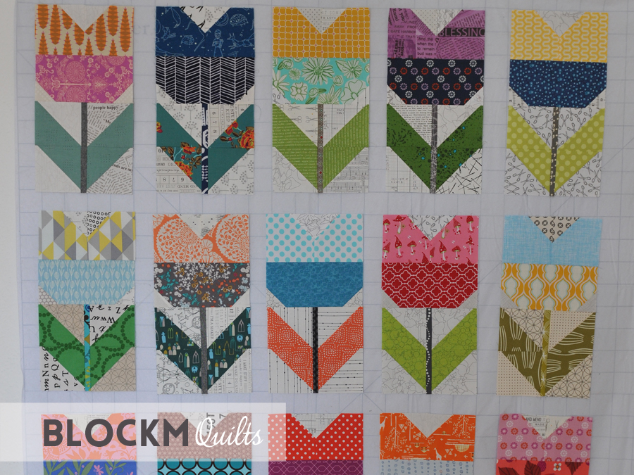 Download block M quilts: I was Queen Bee for January/ February!
