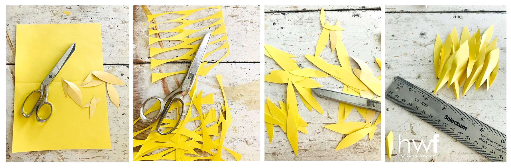 Paper Leaf, Paper Leaves Making