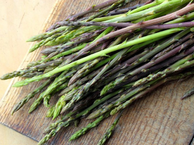 Orzo in crema di asparagi