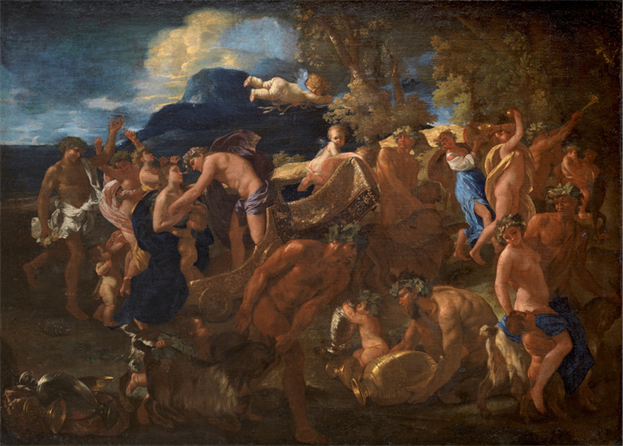 Poussin. Bacanal. 1625 - 1626. Museo Del Prado