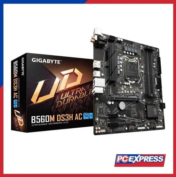 Gigabyte B560M-DS3H-AC Intel B560 Ultra Durable Motherboard