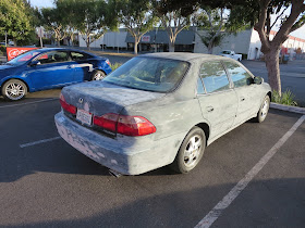 Honda Accord with customer's body repairs BEFORE paint job at Almost Everything Auto Body
