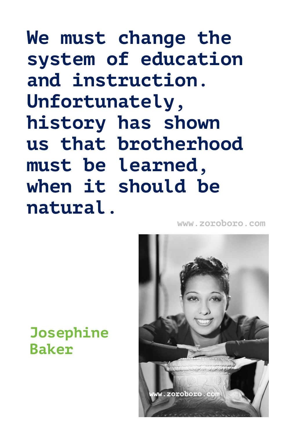 Josephine Baker Quotes, Josephine Baker Dancer, Josephine Baker Dancing Quotes, Josephine Baker French dancer.