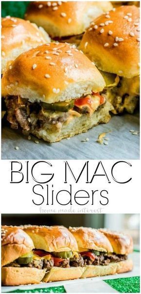 Copycat Big Mac Sliders