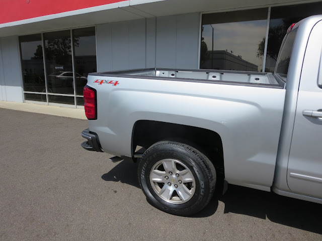 Silverado back to new after collision repairs at Almost Everything Auto Body