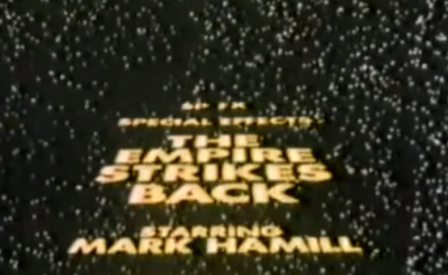 Special Effects - The Empire Strikes Back