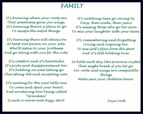 35 Loving Family Poems