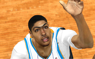 Anthony Davis 2 Cyber face Patch NBA 2K12