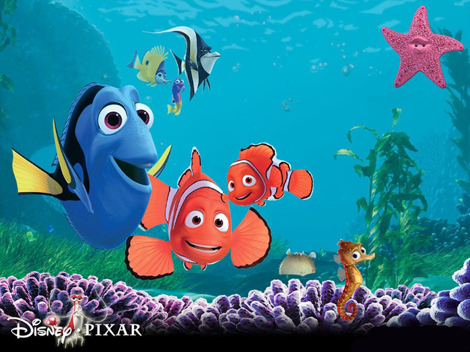 Finding Nemo 3D Movie Poster HD Wallpapers ~ Cartoon 