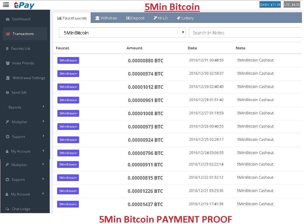 automatic earn free bitcoins daily without investment