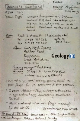 The Geological Field Notebook geology in