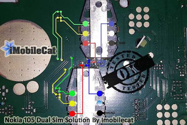 microsoft Nokia 105 Rm-1133 insert Sim Solution