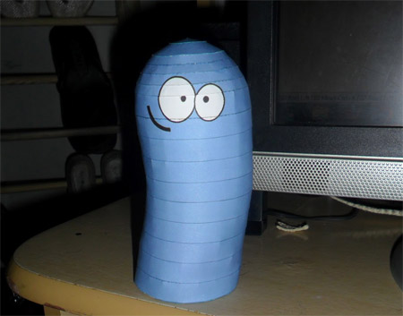 Bloo Papercraft