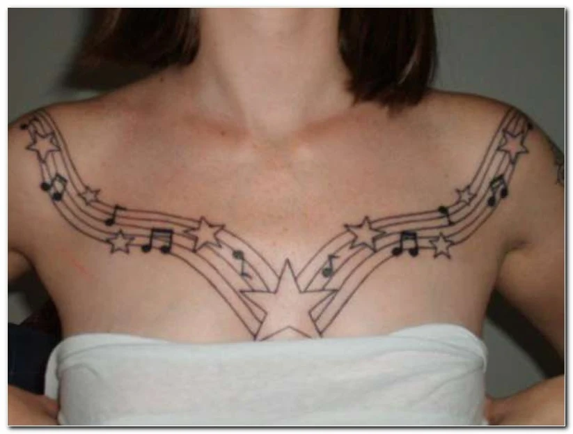 Tatuajes de notas musicales