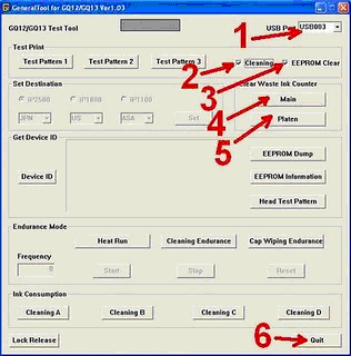 Reset Printer Canon IP 1980