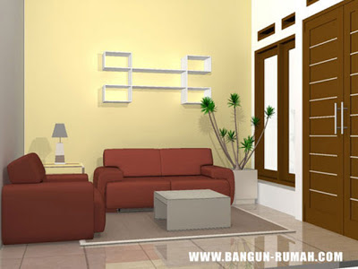 desain interior ruang tamu minimalis