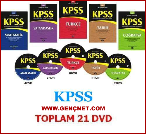 Dev KPSS Seti - KPSS Hazırlık Eğitim Seti 21 DVD İndir