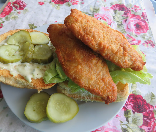 New England Haddock Burger