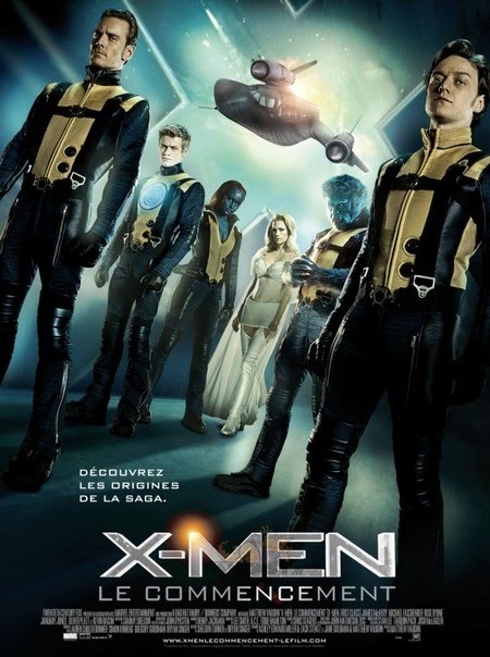 Take a look to the French movie poster of XMen First Class