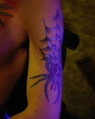 Posted in Blacklight Tattoos. These Tattoos are damn sweetpretty neat if 
