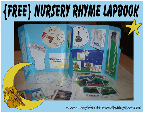 {FREE} Nursery Rhyme Lapbook