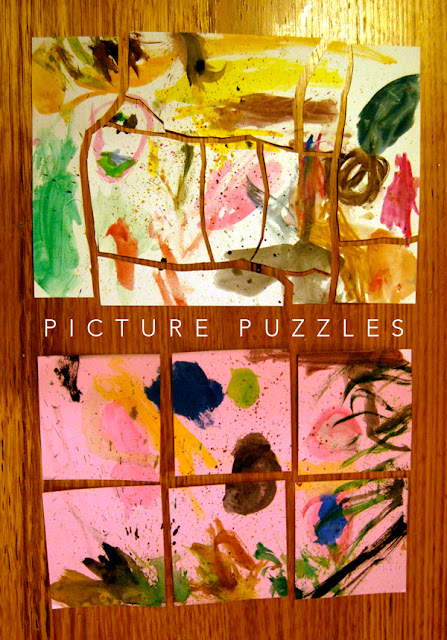 homemade picture puzzle