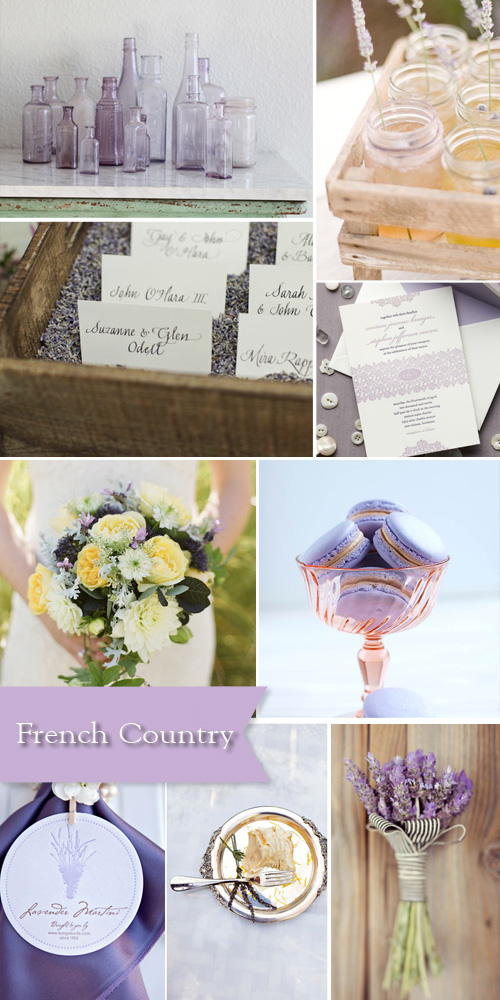 up with week with lovely and delicious French Country wedding ideas