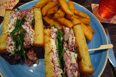 The Pelican, te mana lamb rump sandwich