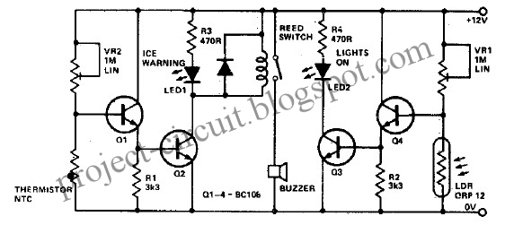 Thermistor Circuit Diagram