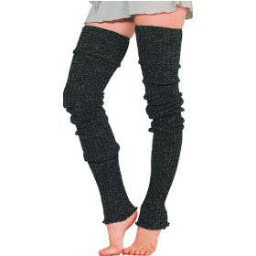 Leg Warmers Over Jeans