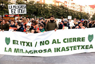 Pitada de la comunidad educativa La Milagrosa