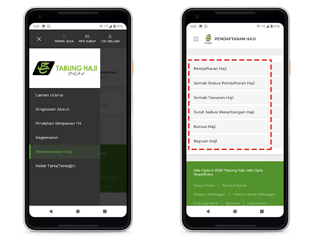 Cara Semak Baki Tabung Haji Secara Online Menggunakan THiJARI